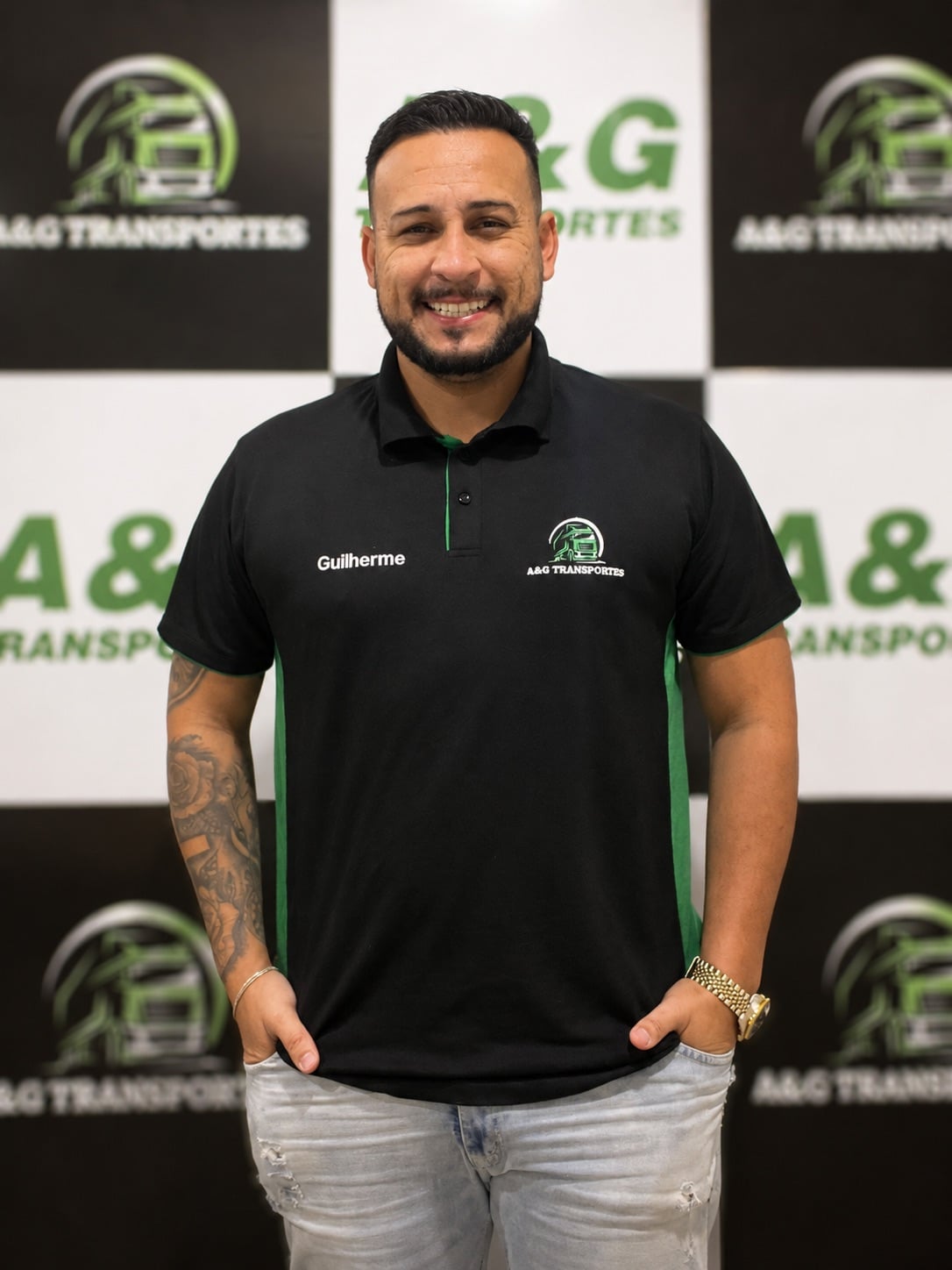 Guilherme, CEO · Fundador da A&G Transportes